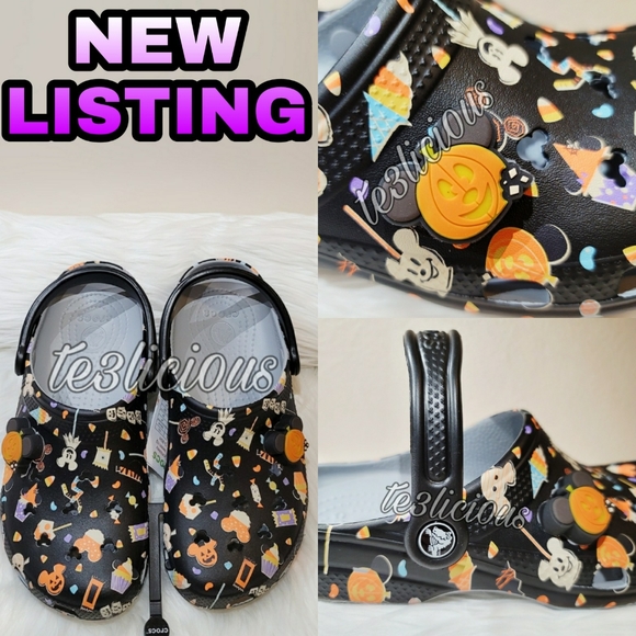 Disney Shoes - DISNEY PARKS MICKEY HALLOWEEN LIGHT UP CROCS